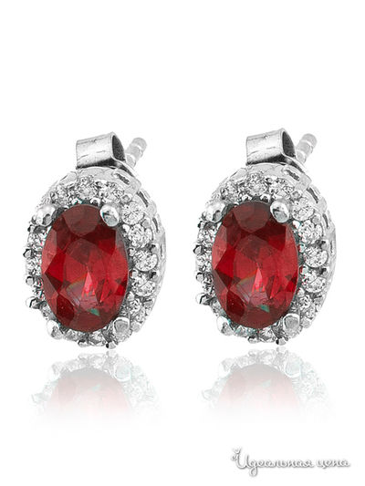 Серьги Enrico Coveri, цвет серебряный