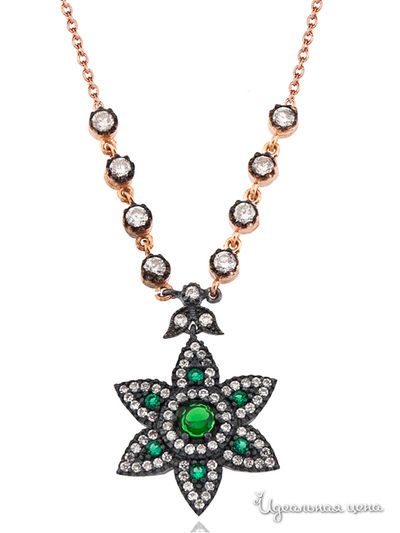 Ожерелье Enrico Coveri, цвет розово-золотой