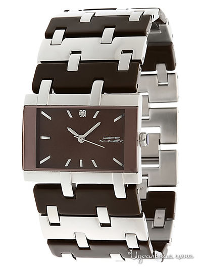 Часы Dice Kayek женские Dice Kayek, цвет черно-белый