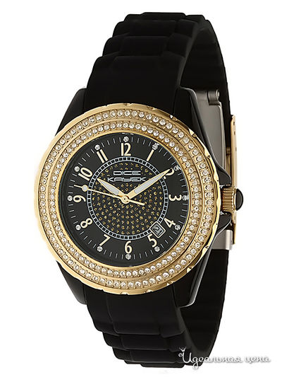 Часы Dice Kayek, цвет золотисто-темный