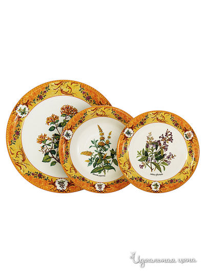 Набор тарелок Spigarelli Ceramiche, цвет нет