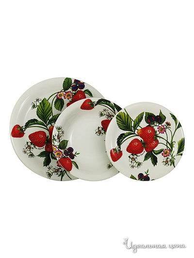 Набор тарелок Spigarelli Ceramiche, цвет нет