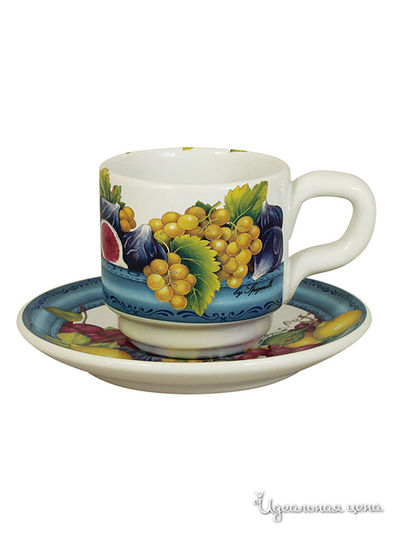 Чайная пара Spigarelli Ceramiche, цвет нет