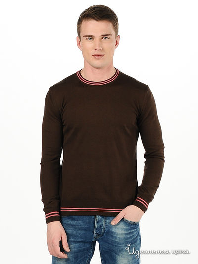 Джемпер Woollen Art, цвет коричневый, розовый