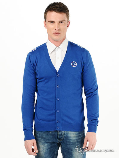 Кардиган Woollen Art, цвет синий