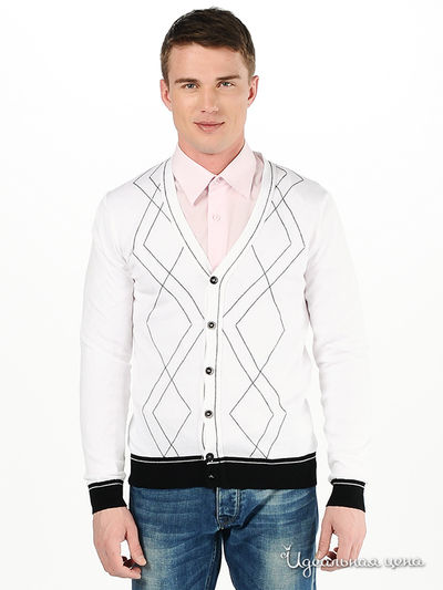 Кардиган Woollen Art, цвет белый