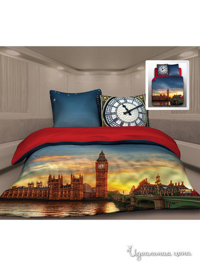 КПБ 5-ти предм биоматин "Unison" Биг-Бен Unison, цвет Мультиколор