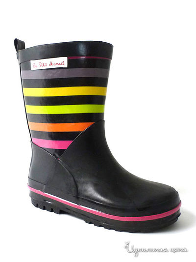 Резиновые сапоги Little Marcel, цвет черный