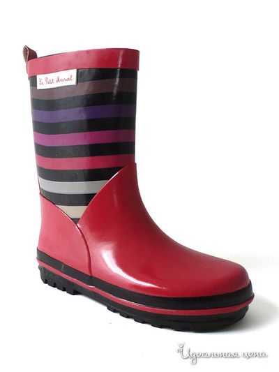 Сапоги резиновые Little Marcel, цвет розовый/разноцветный 203