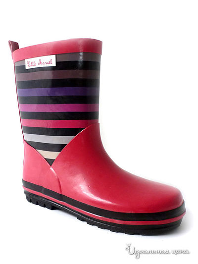 Сапоги резиновые Little Marcel, цвет розовый