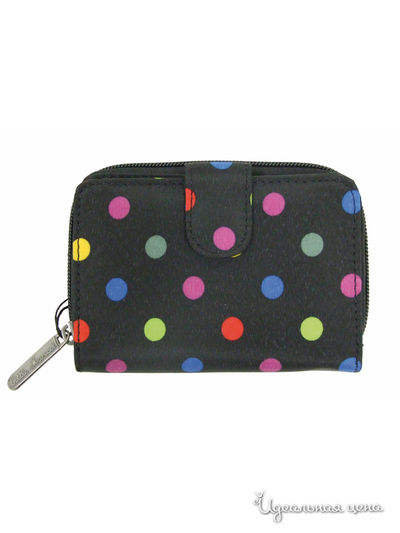 Кошелек Little Marcel, цвет черный, разноцветный, горошек