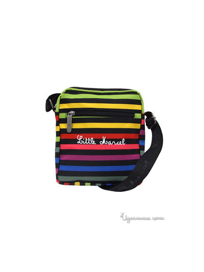 Сумка Little Marcel, цвет зеленый, желтый, синий