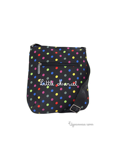 Сумка Little Marcel, цвет черный, желтый, синий