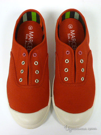 Кеды Le Petit Marcel, цвет Красный