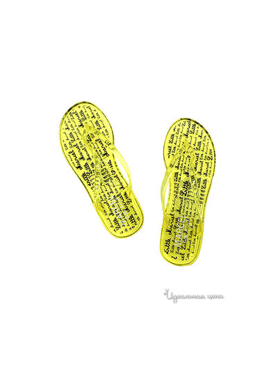 Вьетнамки Little Marcel, цвет Желтый