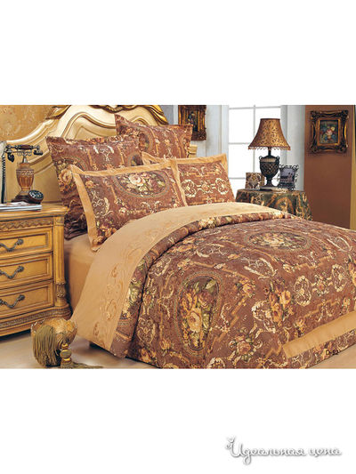 Комплект постельного белья Евро Valtery, цвет мультиколор