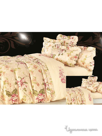 Комплект постельного белья Евро Valtery, цвет мультиколор