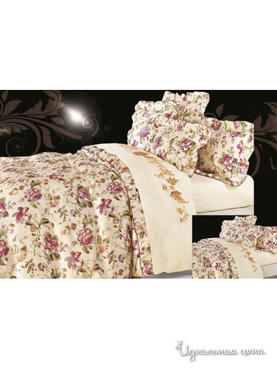 Комплект постельного белья Евро Valtery, цвет мультиколор