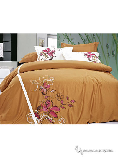 Комплект постельного белья, Евро Famille, цвет мультиколор