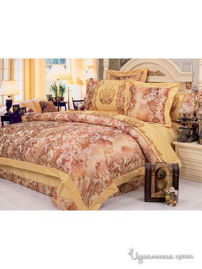 Комплект постельного белья Евро Valtery, цвет мультиколор