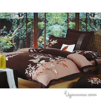Комплект постельного белья, Евро Valtery, цвет мультиколор