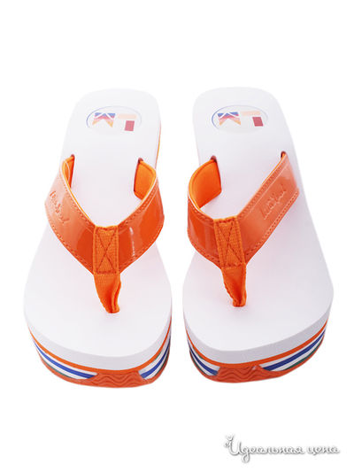 Босоножки Little Marcel, цвет Оранжевый