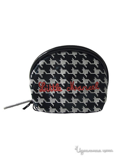 Кошелек Little Marcel, цвет белый, черный