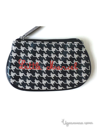 Кошелек Little Marcel, цвет черный, белый