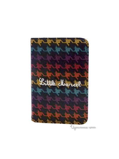 Визитница Little Marcel, цвет черный, разноцветный