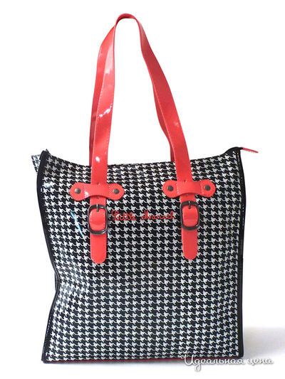 Сумка Little Marcel, цвет белый, черный, красный