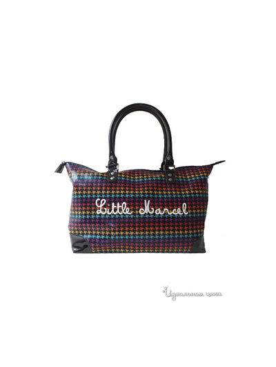 Сумка Little Marcel, цвет черный, разноцветныйр