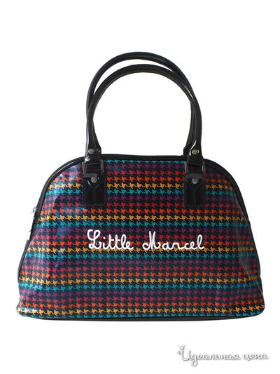 Сумка Little Marcel, цвет черный, разноцветный
