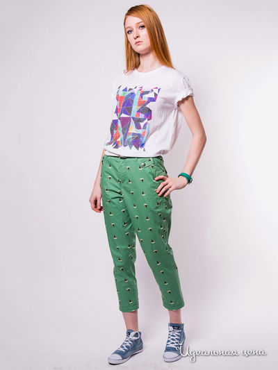 Брюки Formalab, цвет зеленый