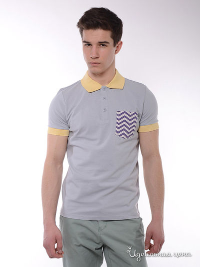 Поло Formalab, цвет серый