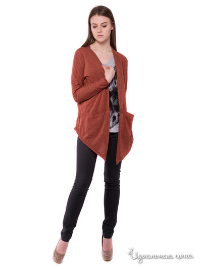 Кардиган Formalab, цвет кирпичный