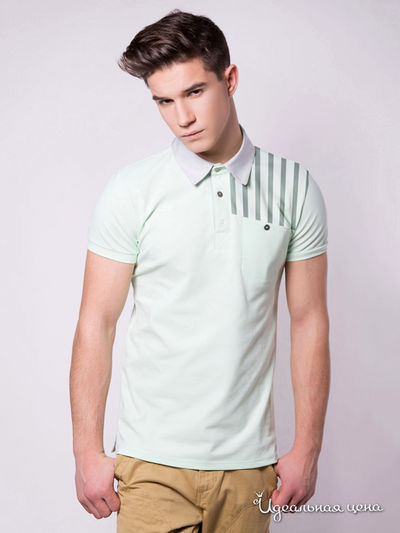 Поло Formalab, цвет ментоловый