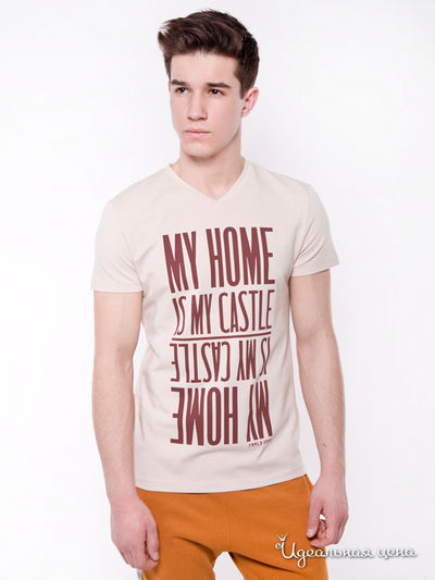 Футболка Formalab, цвет бежевый