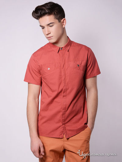 Сорочка Formalab, цвет терракотовый