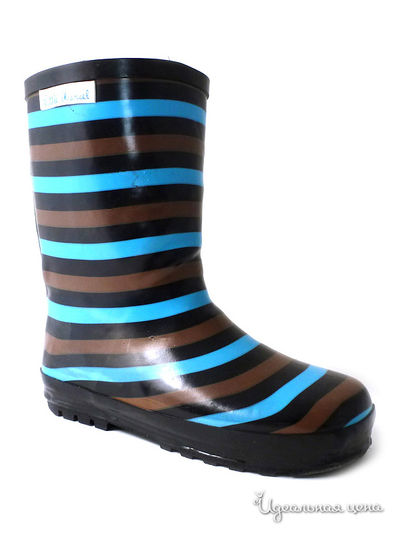Сапоги резиновые Little Marcel, цвет в полоску 7
