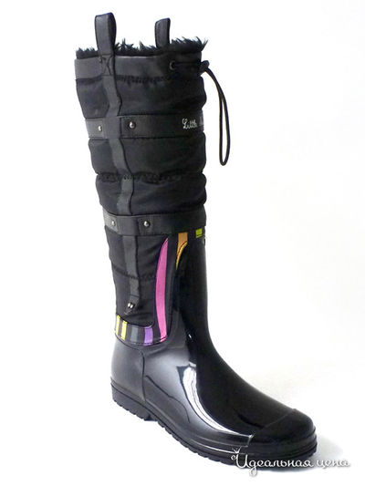 Резиновые сапоги Little Marcel, цвет черный