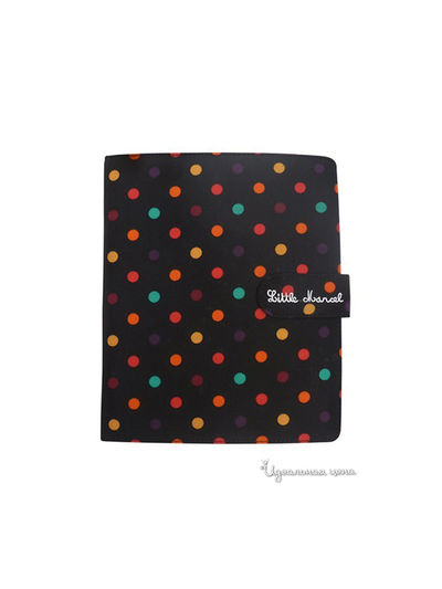 Чехол для ipad Little Marcel, цвет черный, разноцветный, горошек