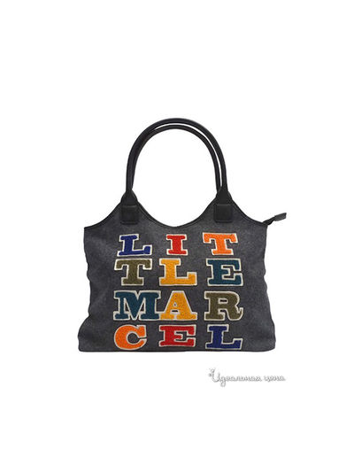 Сумка Little Marcel, цвет серый, разноцветный