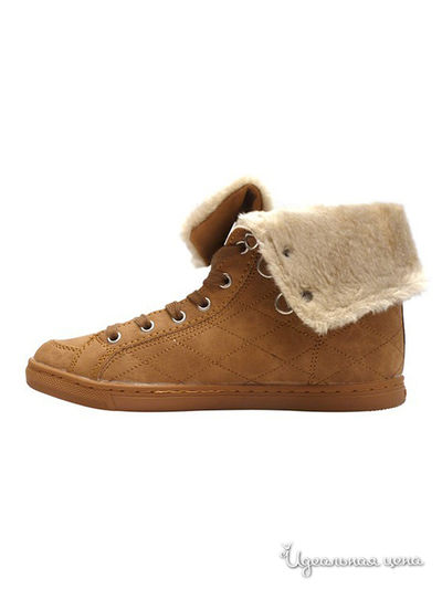 Высокие кеды Little Marcel, цвет темно-бежевый