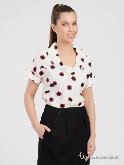 Блуза Love Moschino, цвет мультиколор