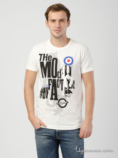 Футболка Love Moschino, цвет молочный