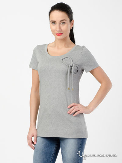 Футболка Love Moschino, цвет серый