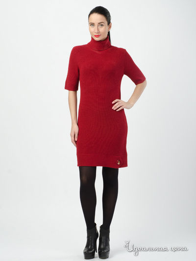 Платье Love Moschino, цвет бордовый
