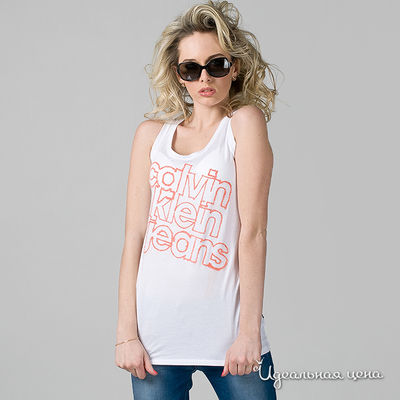 Футболка Calvin Klein Jeans, цвет цвет белый