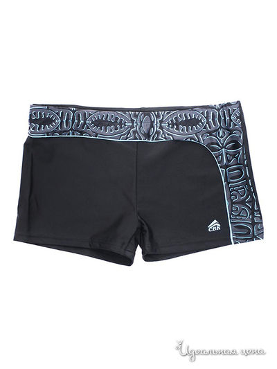 Плавки CBK, цвет черный, голубой