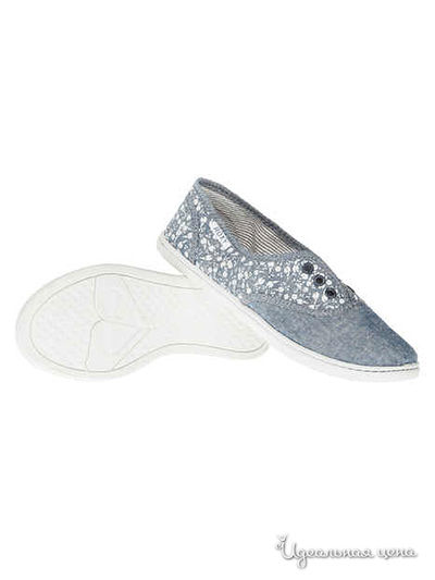 Мокасины Roxy, цвет синий